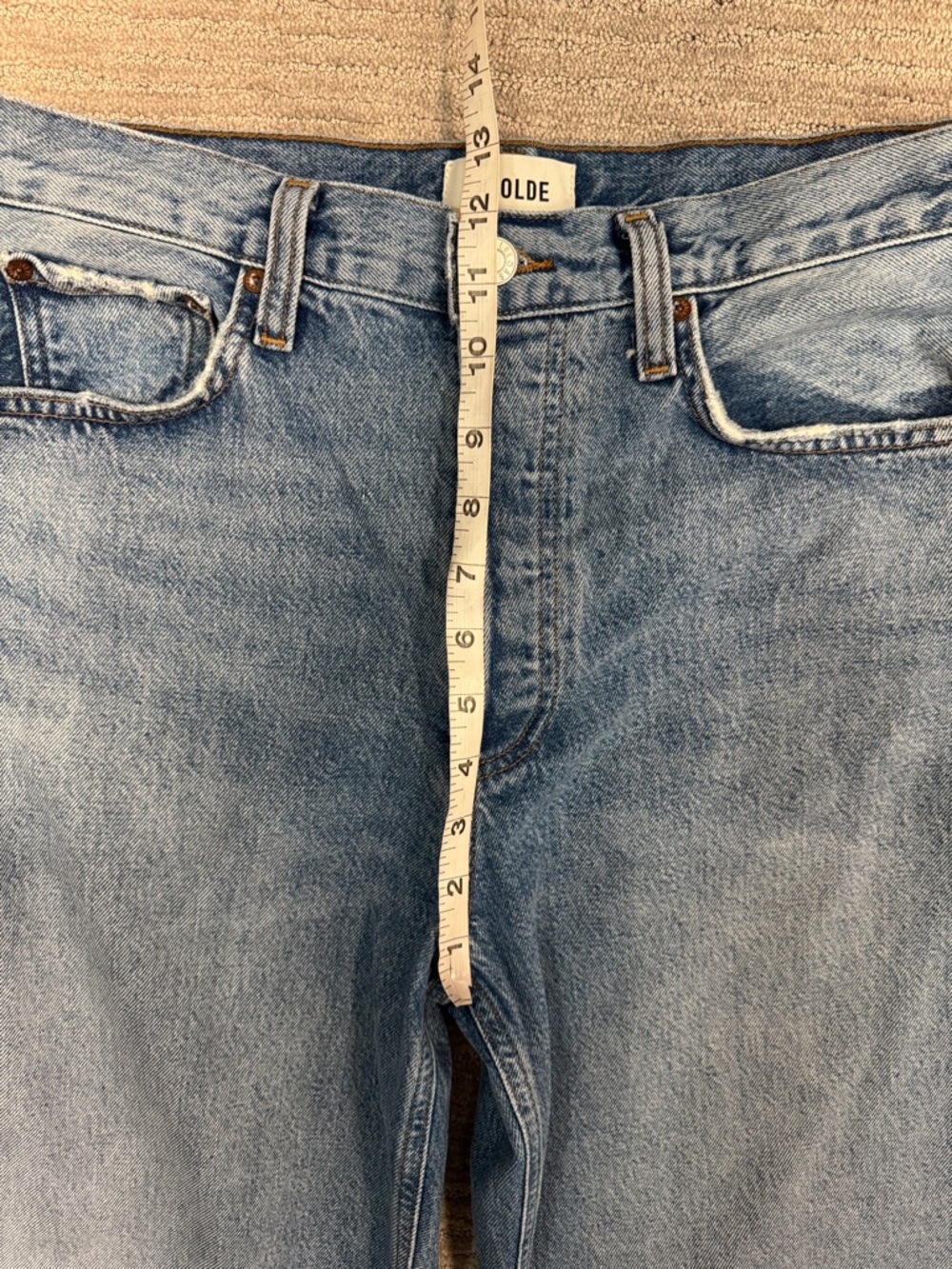 AGOLDE Low Slung Baggy in Libertine Size 27 - Picture 12 of 15